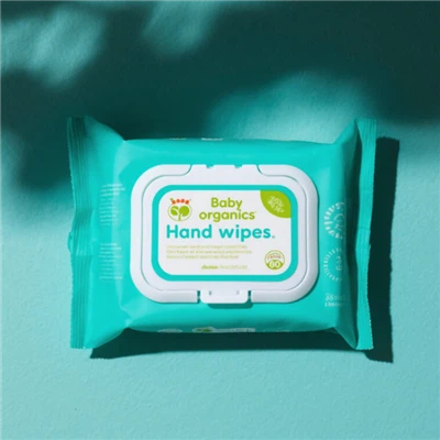 Bērnu organisko roku salvetes