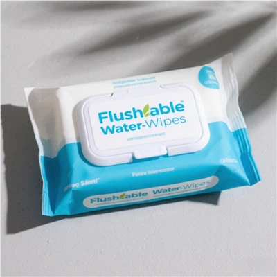 Izskalojamas ūdens salvetes