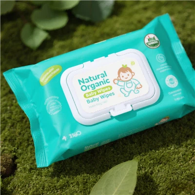Dabiskas organisko bērnu salvetes