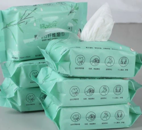 Organiskās kokvilnas mitrās salvetes zīdaiņiem